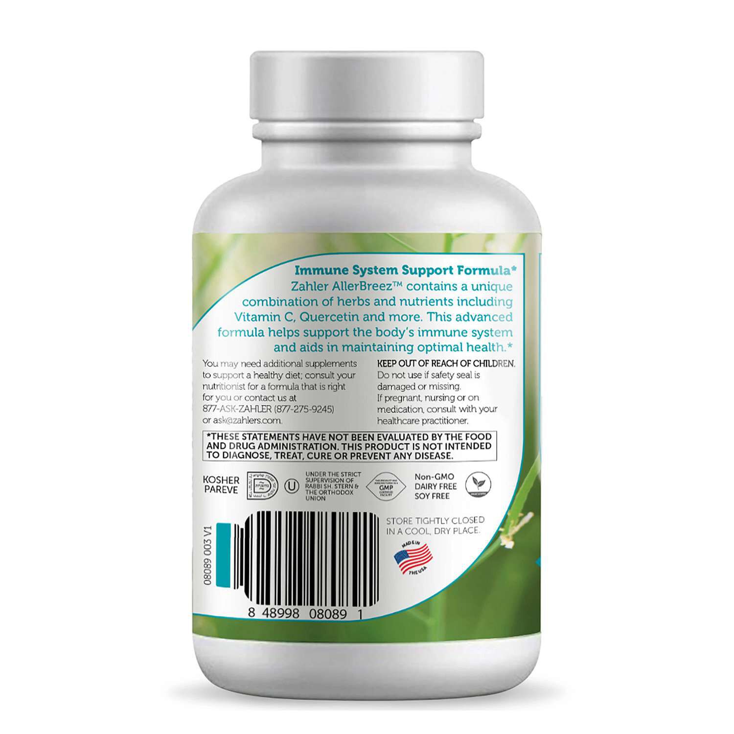 AllerBreez&trade; - 180 Capsules (30 Servings)
